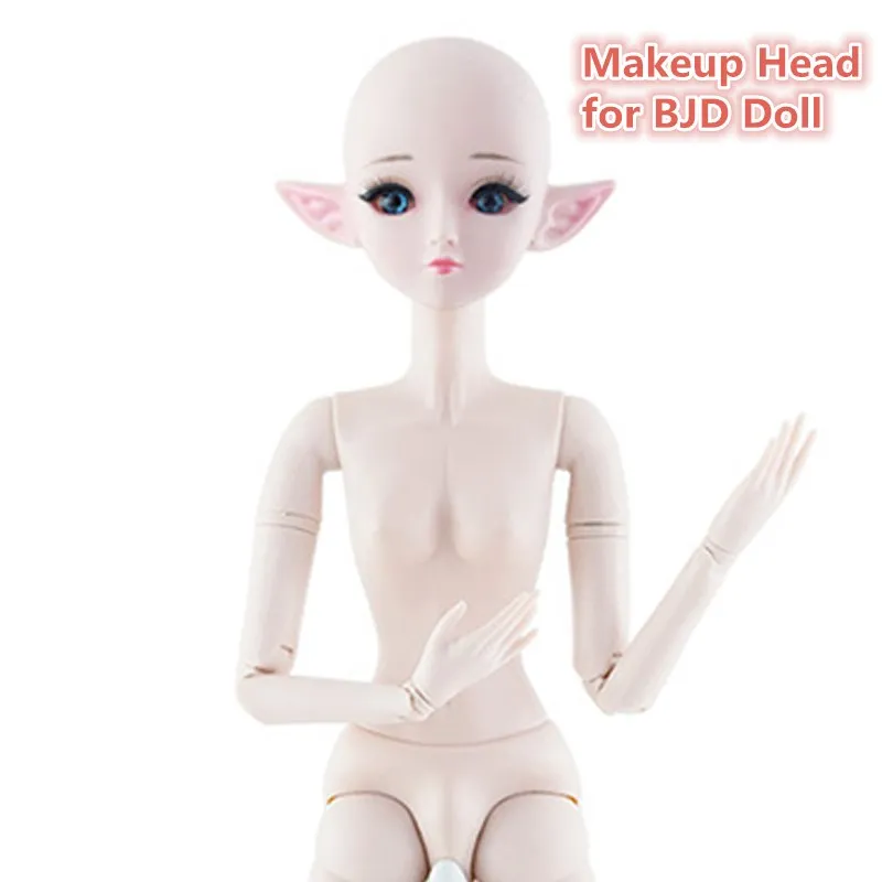 60 см 1/3 BJD обнаженное тело/голова 21 подвижный шарнир эльф куклы игрушка