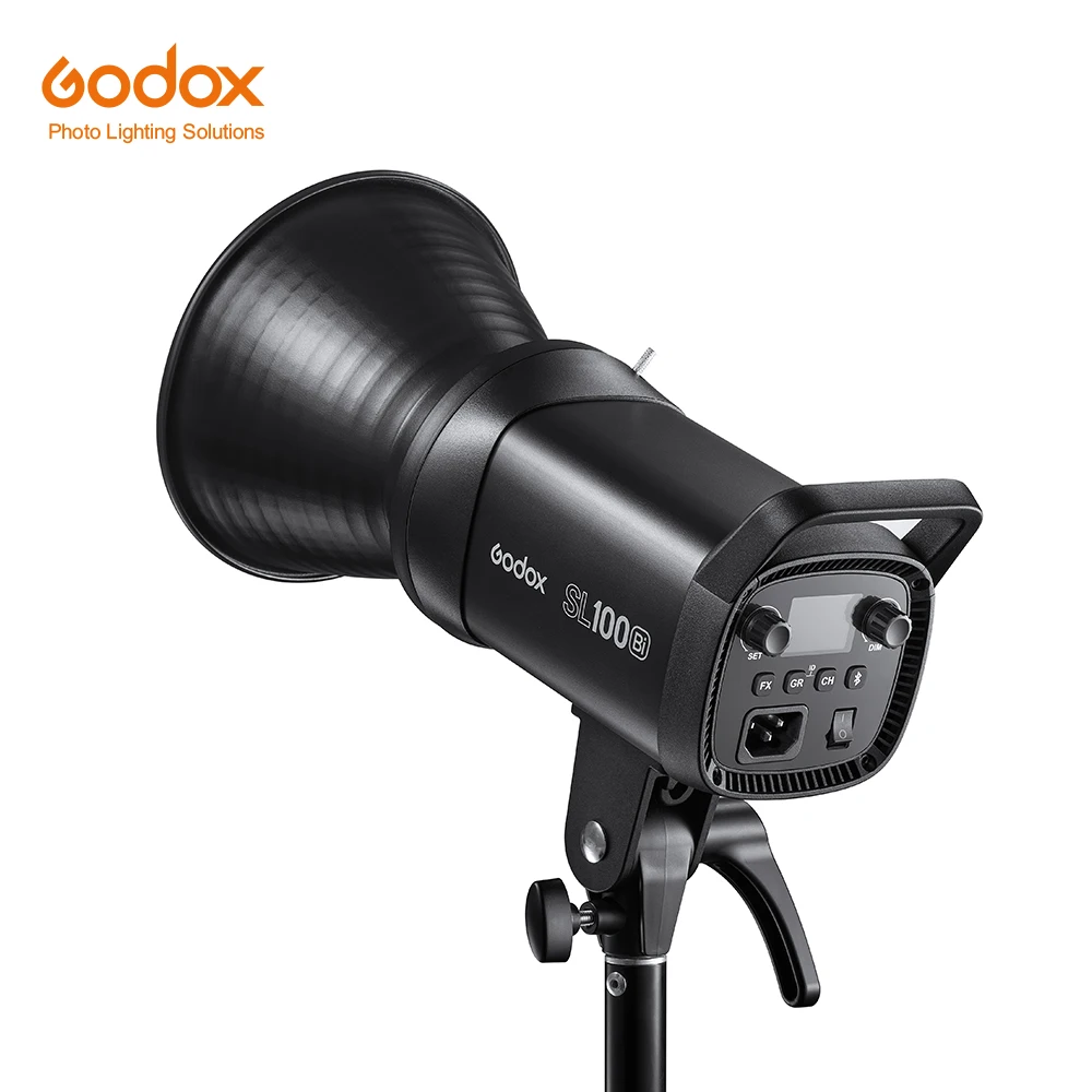 Godox SL100Bi 100W 2800-6500K белый желтый вариант ЖК-дисплей Панель светодиодный видео