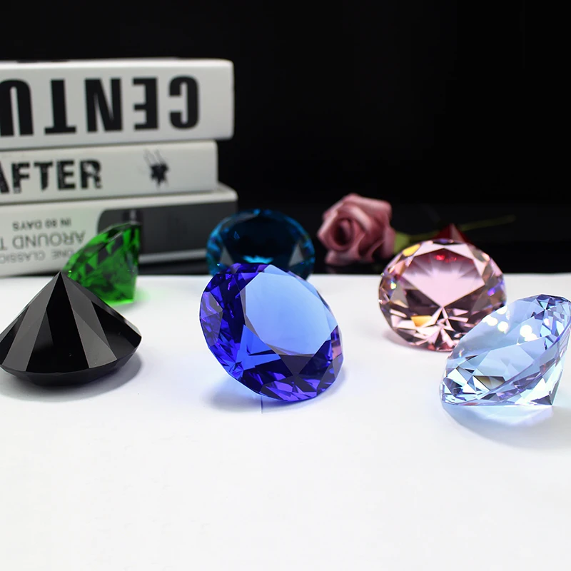 50 мм хрустальные бриллианты любовь Свадебный декор подарки украшение для дома