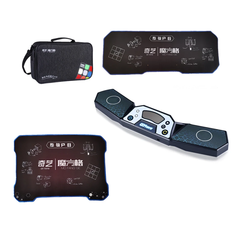 Профессиональный коврик Qiyi для магических кубиков с таймером и скоростью работы