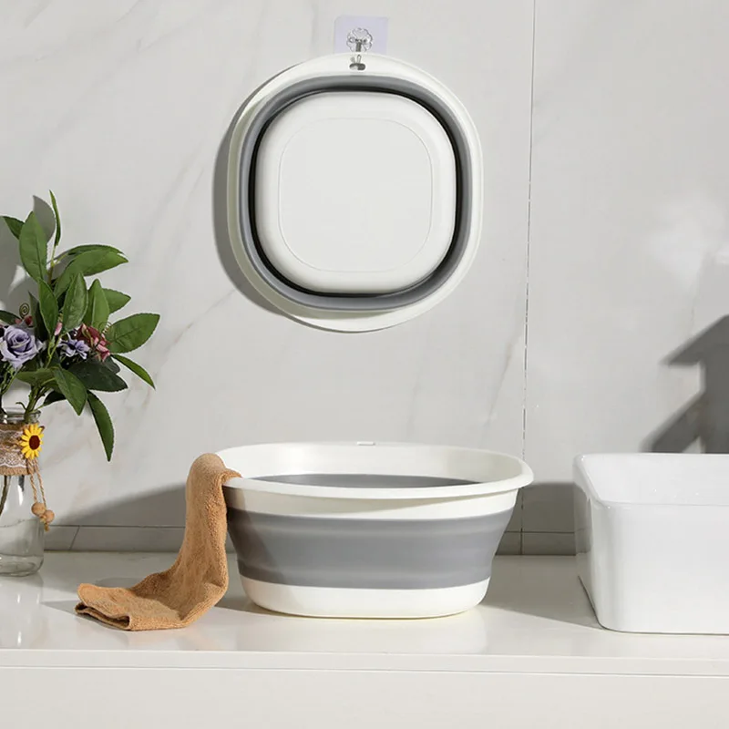 Складная раковина большая портативная сжатая для путешествий ульсветильник Кая