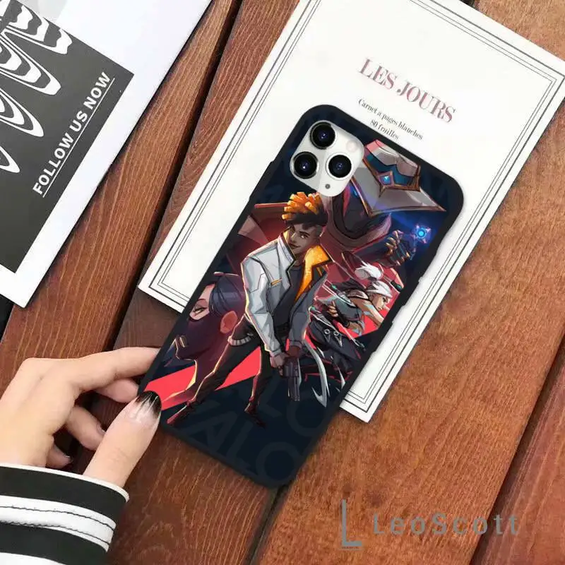 

Valorant Phone Case for iPhone 11 12 pro XS MAX 8 7 6 6S Plus X 5S SE 2020 XR Soft silicone