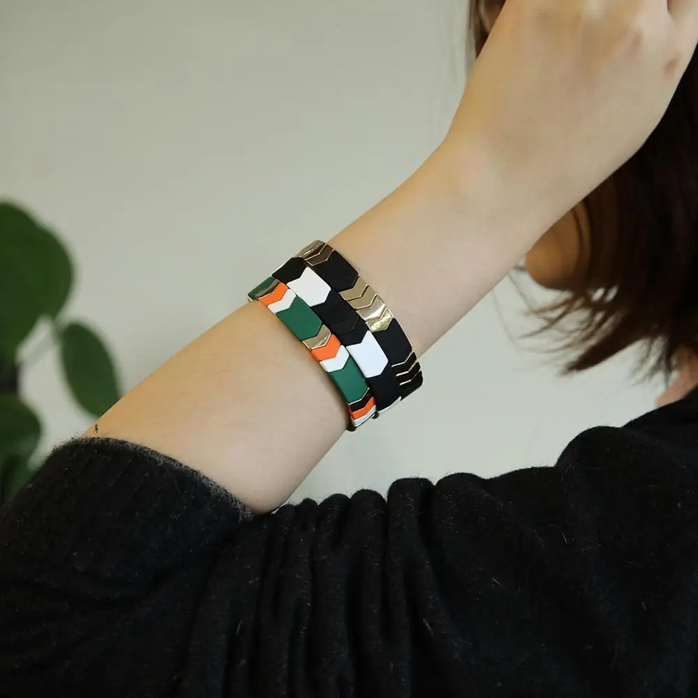 Skyrim ручная работа растягивающиеся браслеты в богемном стиле штабелируемые эмаль