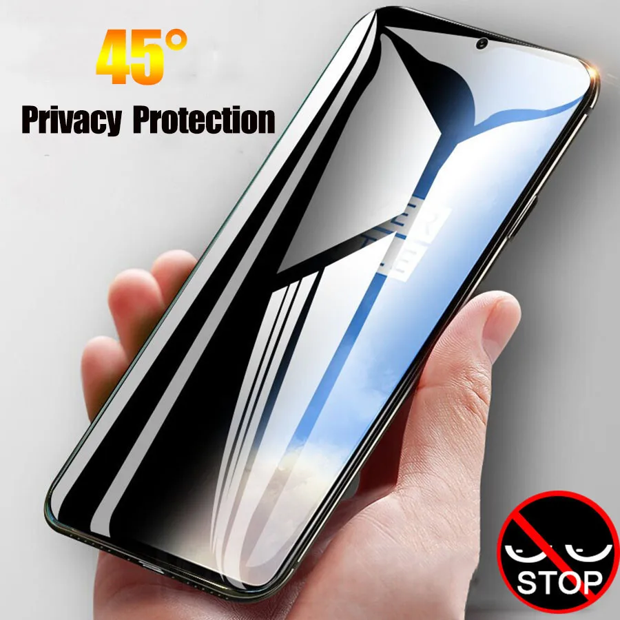 3D полностью анти-шпионский чехол закаленное стекло для onePlus 7T 7 6T 6 5T 5 3T 3 9 H защита