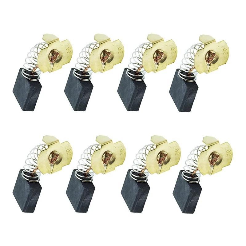

8-PACK CB-204 Carbon Brushes Compatible with Makita M9001 GA9020KD GA9020S GA9040,Also Replaces 191944-6,191953-5