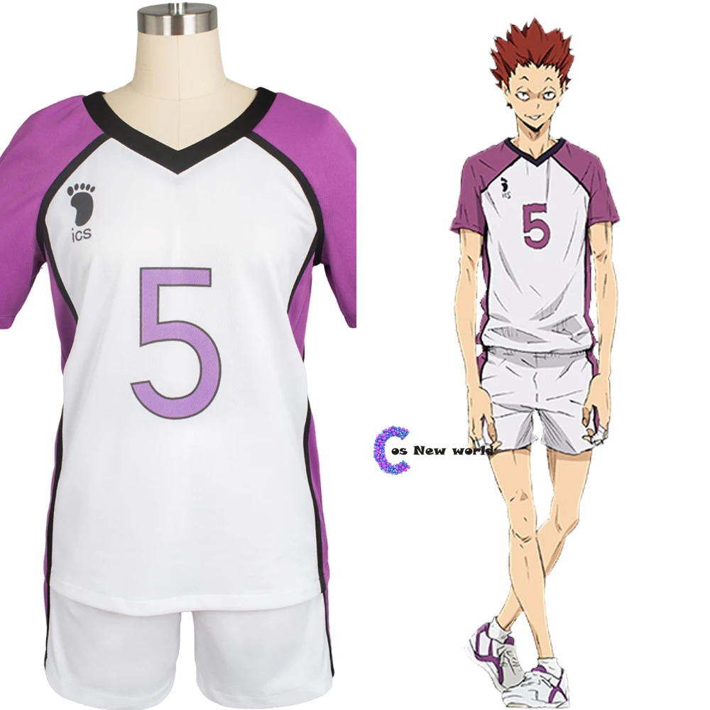 

2020 Haikyu Haikyuu Shiratorizawa Академия Satori Tendo униформа Косплей Костюм Хэллоуин карнавал для женщин мужчин полный комплект