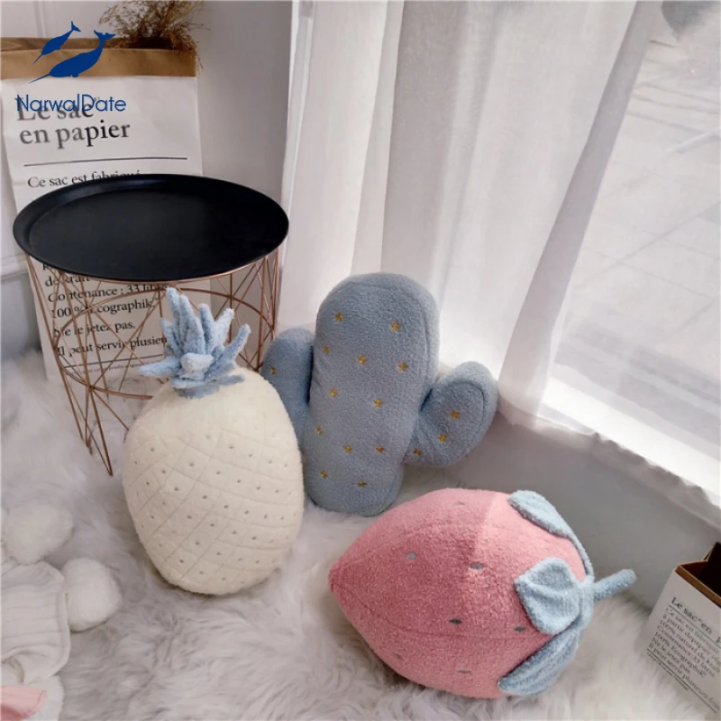 Симпатичная плюшевая подушка для детей необычные подушки в форме ананаса