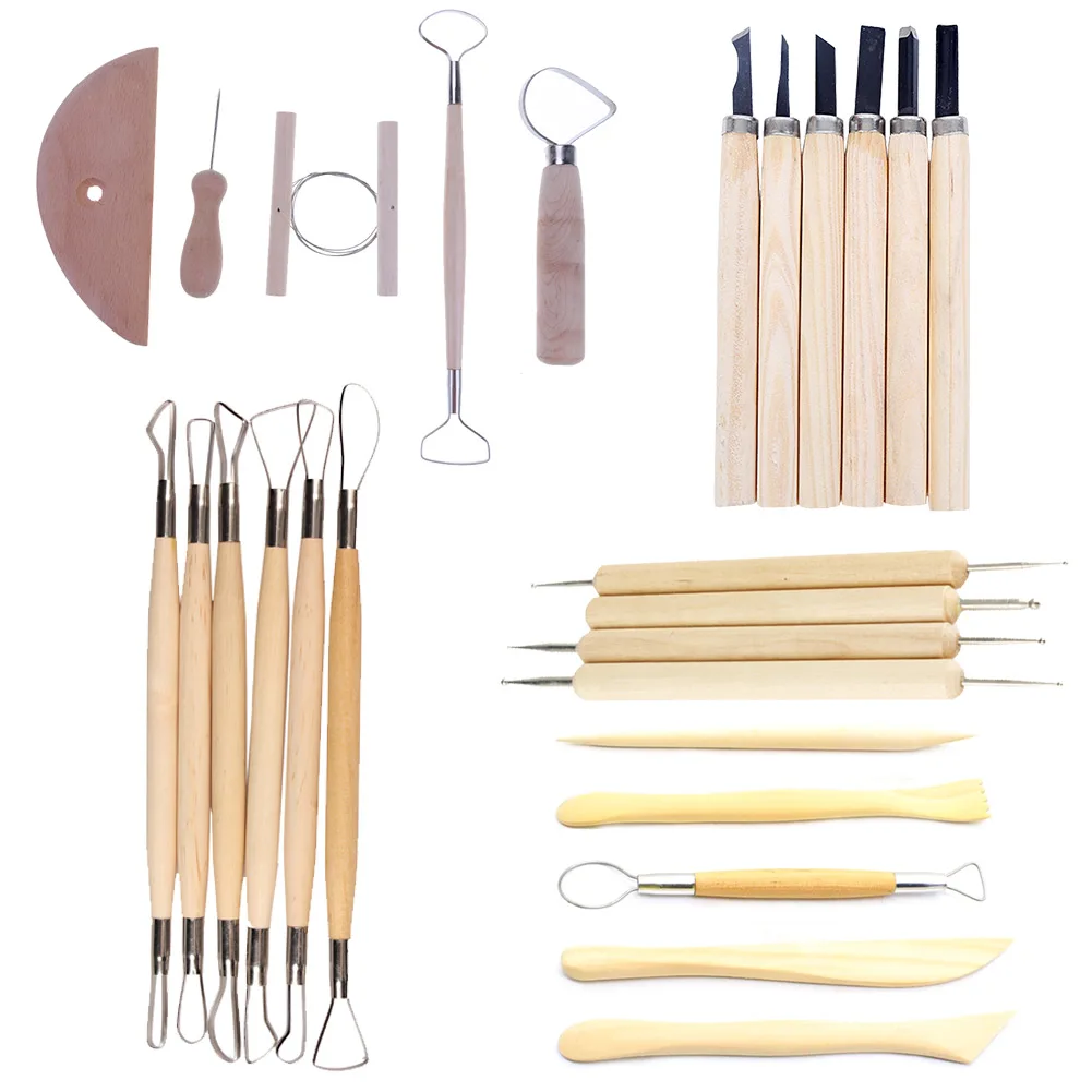Набор инструментов для рукоделия из дерева 6 предметов|Инструменты изготовления