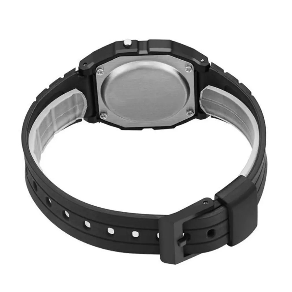 

Digital Sports Watch with LED Light Smart Wristwatch Casual Luminous Watche with Pedometer Multifunctional Men's Waterproof