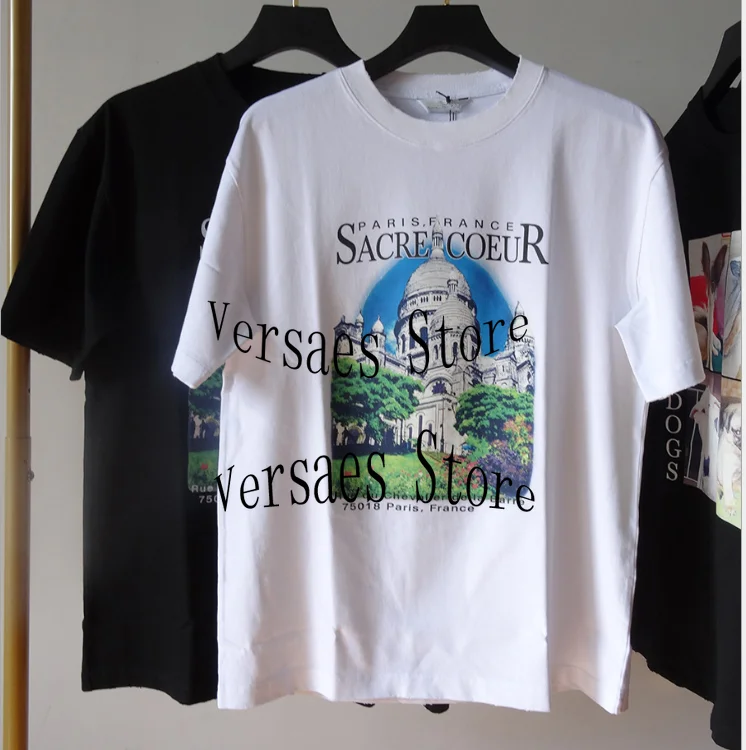 

Женская футболка с круглым вырезом, Повседневная Свободная футболка с коротким рукавом и принтом надписи, 2021