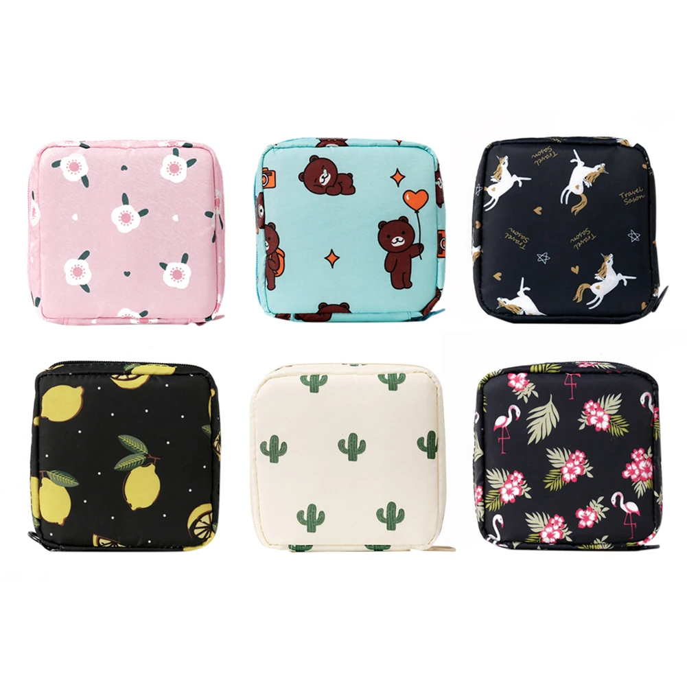 Водонепроницаемый Портативный нейлон санитарно Полотенца салфетки тампоны