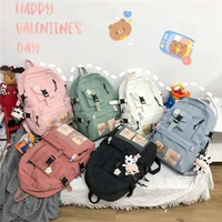2021 new backpack junior high school student cute backpack harajuku schoolgirl schoolbag