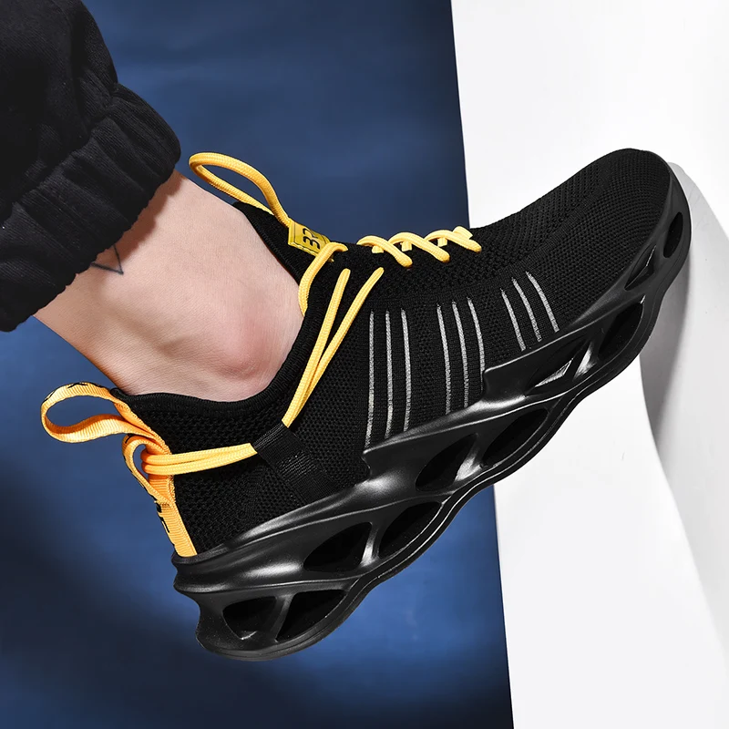 

Tenis Esportivo Masculino Adulto Mens White Trainers Zapatillas Casual Hombre Mesh Sneakers Shoes Men Male Fashion Man