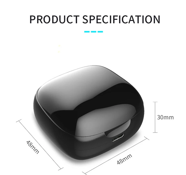 Новинка Bluetooth 5,0 наушники 3D Hi-Fi стерео наушники гарнитура с микрофоном зарядная коробка Громкая связь звонки беспроводные наушники
