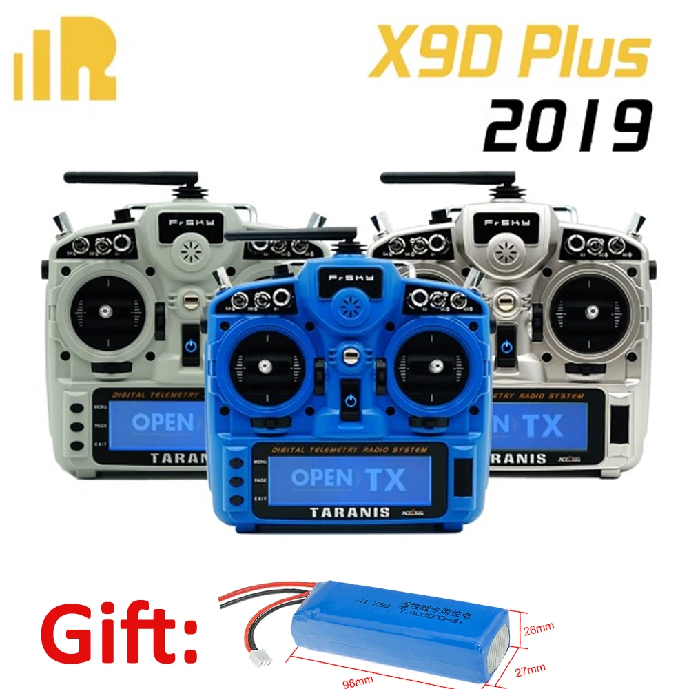 Обновленный FrSky Taranis X9D Plus SE передатчик дистанционного управления 16ch совместимый D16 и приемник доступа Подарочный аккумулятор передатчика