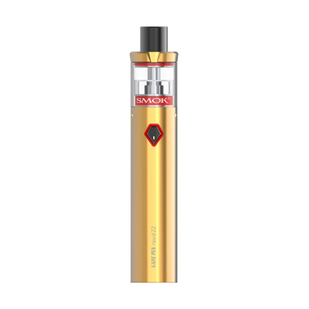 Smok Nord AIO 22 комплект 2000 мАч батарея 3 5 мл бак с Mesh 0.6ohm и обычной 1.4ohm катушки