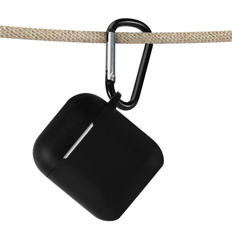 Чехол для наушников Apple Airpods мягкий силиконовый чехол из ТПУ с полным покрытием 360