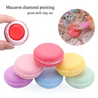 4 шт.кор. алмазная живопись клеевая глина DIY Вышивка крестиком буровая грязь Макарон коробка для хранения Контейнер точечные инструменты для сверления