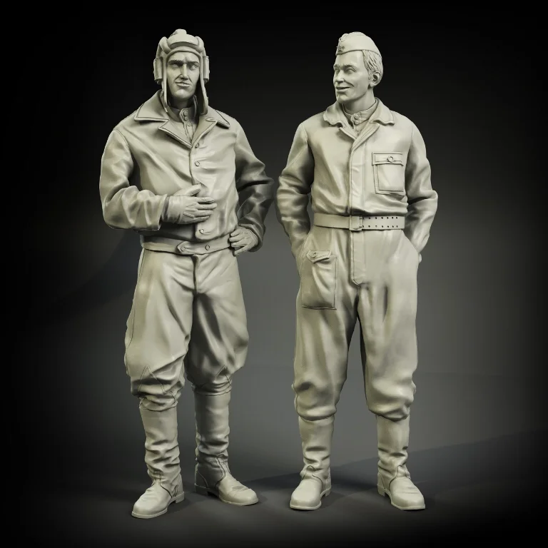 

1/35 Resin Model Figure GK， Unassembled and unpainted kit