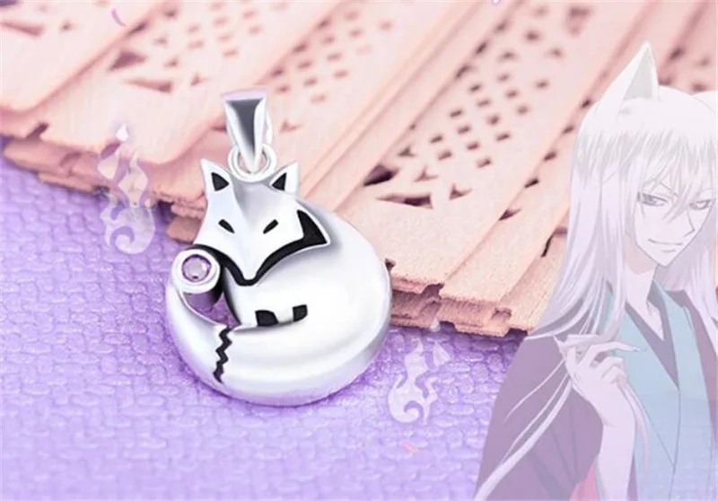Anime Kamisama Love Kiss Tomoe Fox Pendant Necklace 925 Christmas Gift Halloween Cosplay | Украшения и аксессуары