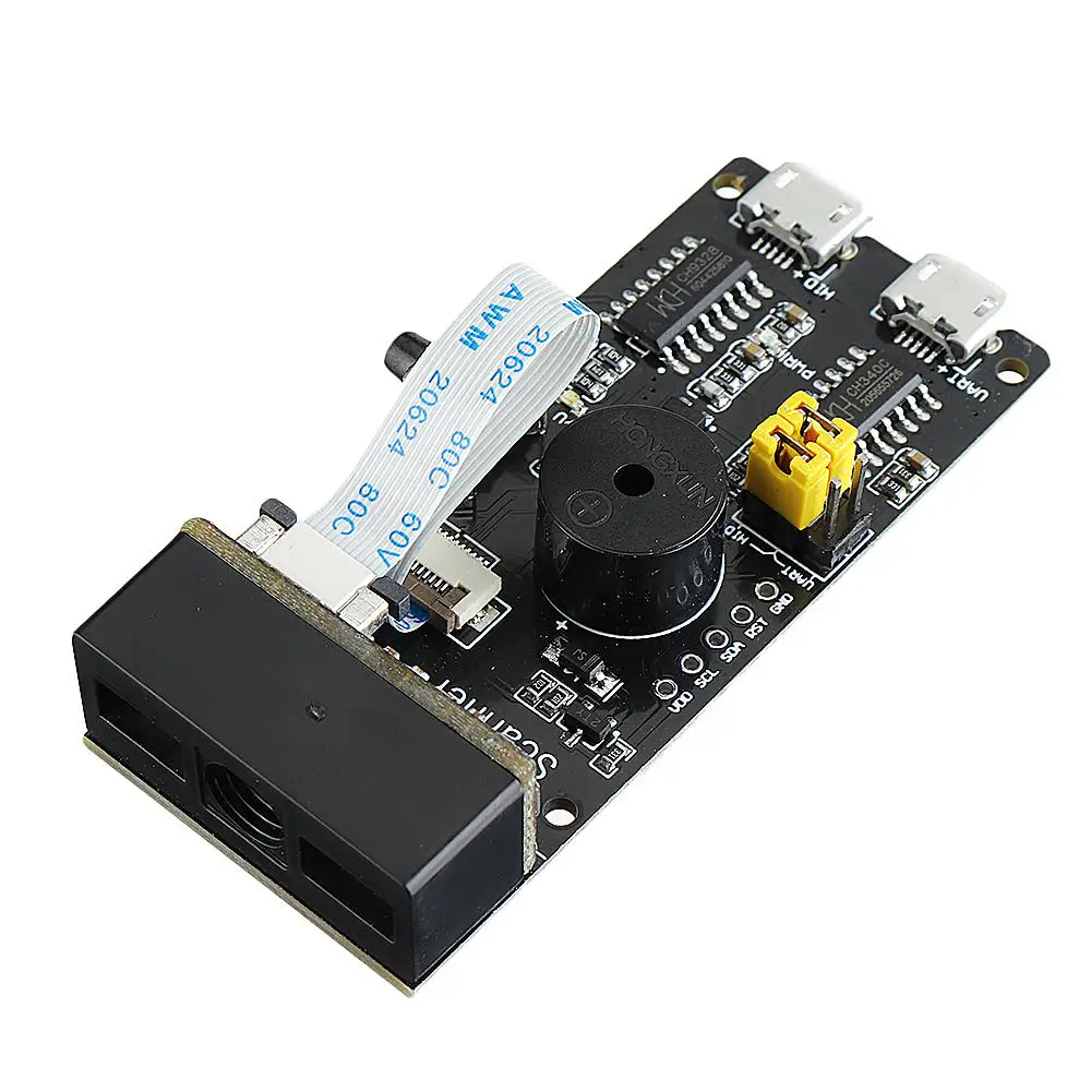 Последовательный Встроенный 2D двухмерный сканер UART v3.0 сканирующий Модуль