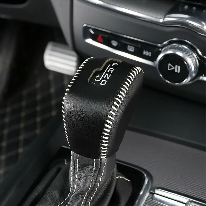 1 шт. натуральная кожа коробка скоростей накладка на рычаг для VOLVO XC60