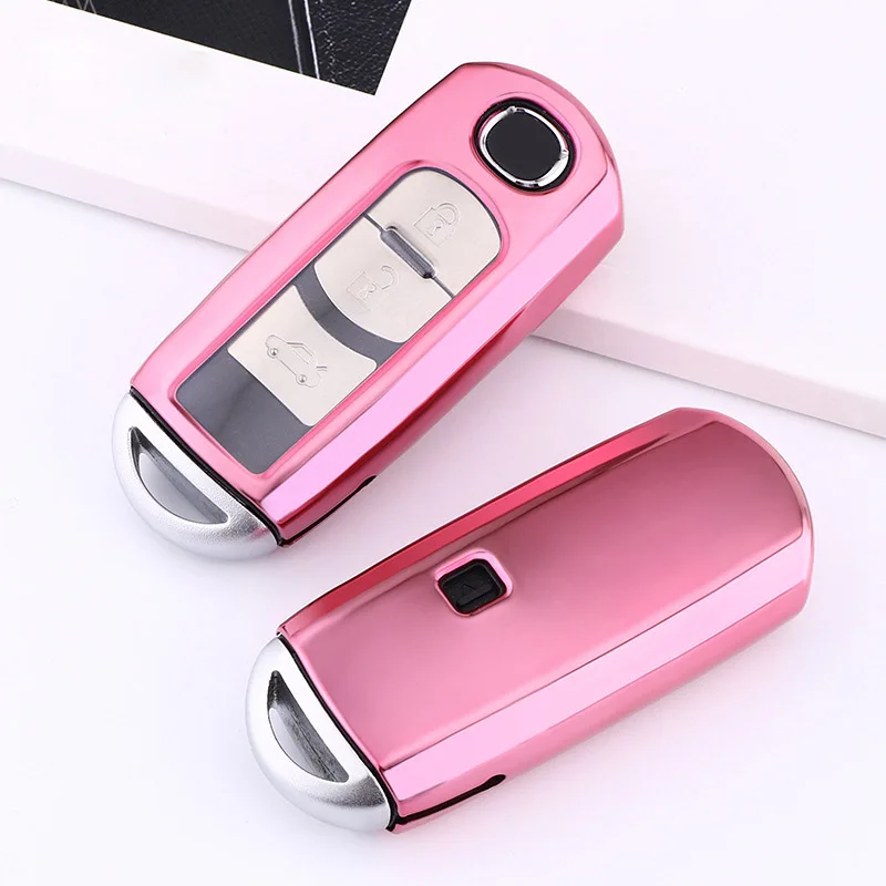 

Soft TPU Car Key fob Cover Case for Mazda 2 mazda 3 mazda 5 mazda 6 CX-3 CX-4 CX-5 CX-7 CX-9 Atenza Axela MX5 Protect
