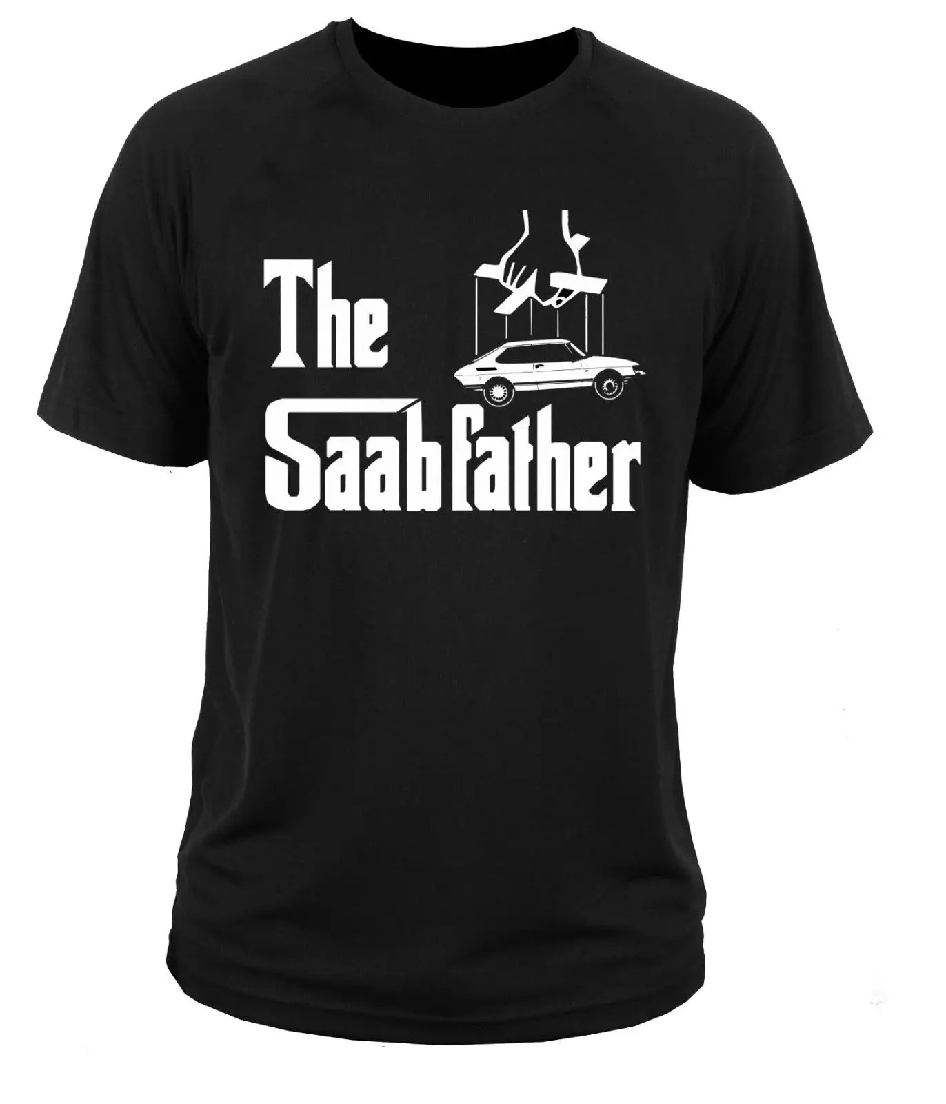 2018 New Cool Tee Shirt T Car Saab 900 Turbo Aero 9 3 5 The Saabfather 013974 |