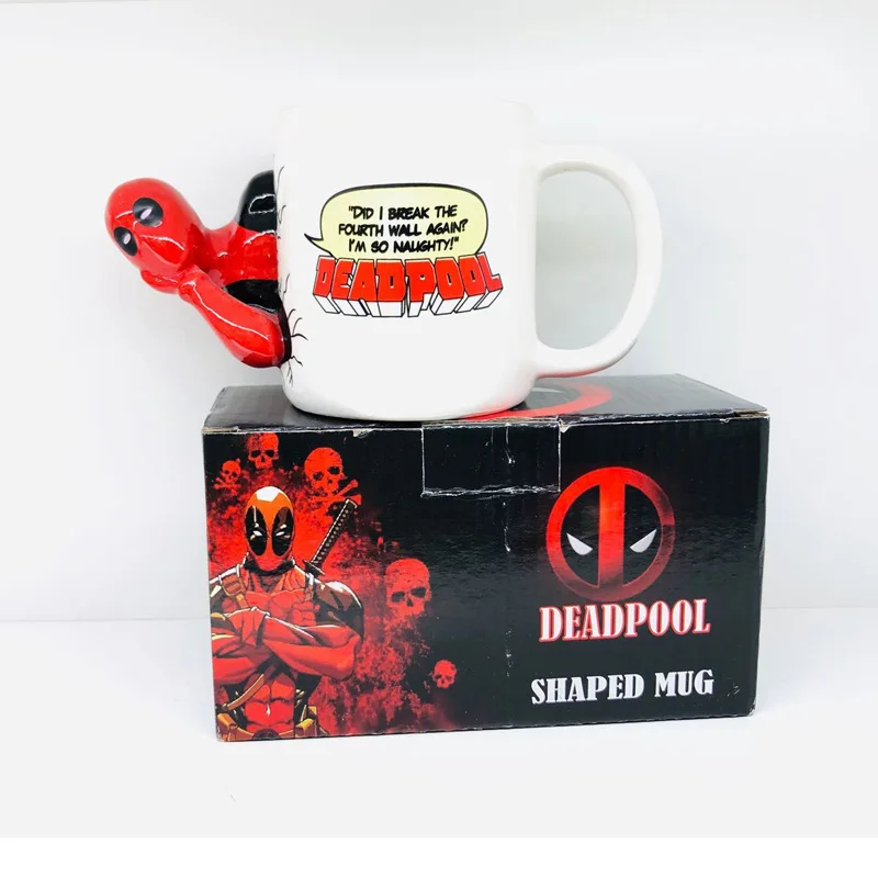 &quotНовое поступление 3D фильма Дэдпул Рубашки кружка Керамика Творческий Кофе