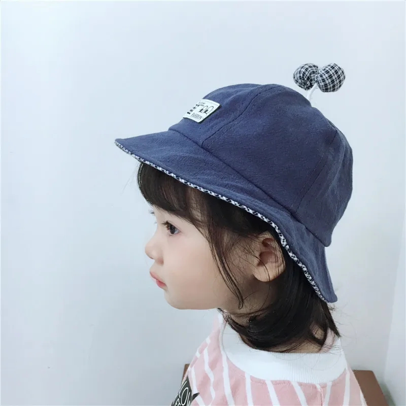Foldaway/весенне Осенняя шапка для маленьких детей Солнцезащитная мальчиков и
