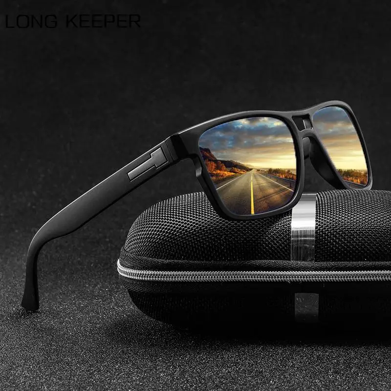 

Мужские поляризационные солнцезащитные очки Брендовые дизайнерские зеркальные солнцезащитные очки для вождения женские мужские винтажны...