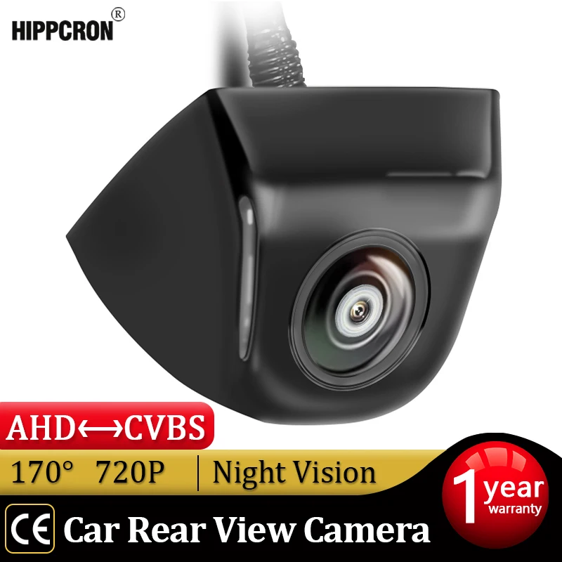Автомобильная камера заднего вида Hippcron парковочная HD ночное видение 170 градусов