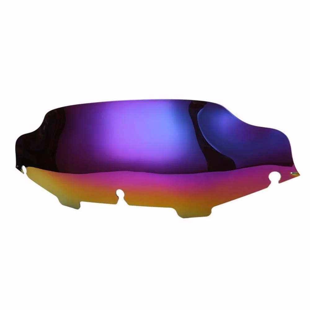 

Iridium 6" Wave Windshield Windscreen For Harley Electra Glide Street Glide Touring FLHX FLHT FLHTC FLHTCU