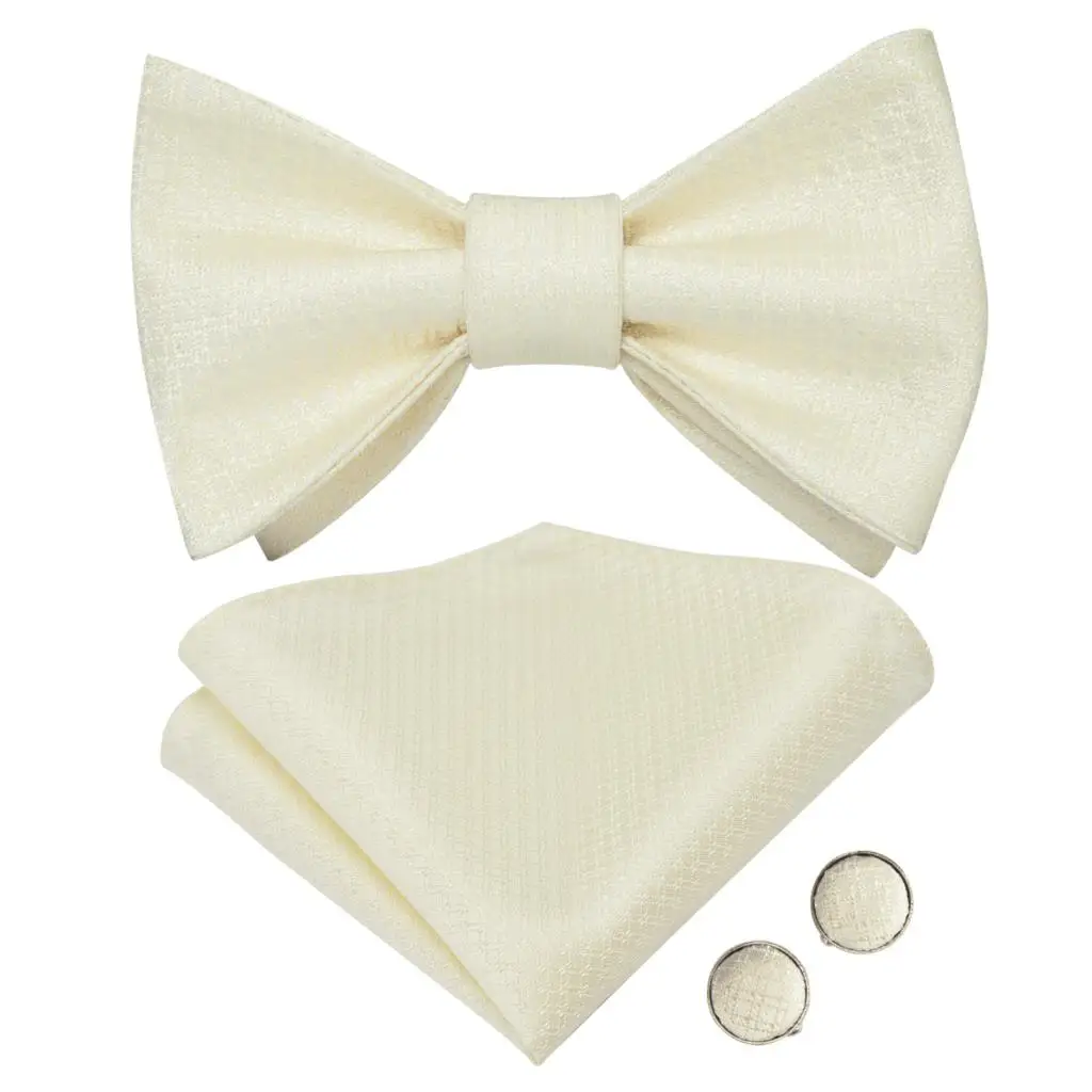 LH-2012 Hi-Tie Шелковый Взрослый мужской галстук-бабочка Классический розовый коралловый галстук-бабочка для мужчин свадебный платок запонки набор персиковый галстук-бабочка - Цвет: LH-2012