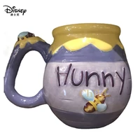 disney mug honey pot shaped ceramic cup pooh bear drinking water cute breakfast cup office coffee cup kids birthday gift