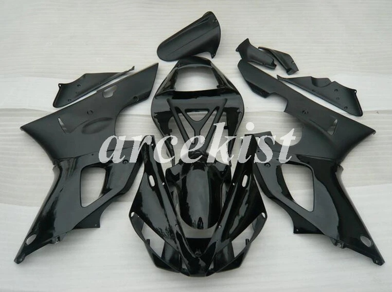 

4 бесплатных подарка, новый комплект обтекателей для мотоцикла ABS, подходит для YAMAHA YZF - R1 2000 2001 00 01, черный, на заказ