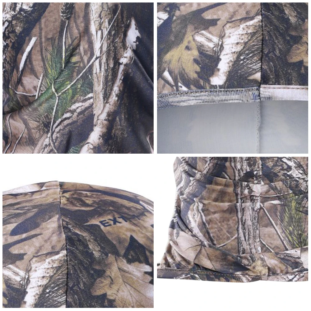 Камуфляжный тактический шарф на все лицо маска с принтом армейская Военная