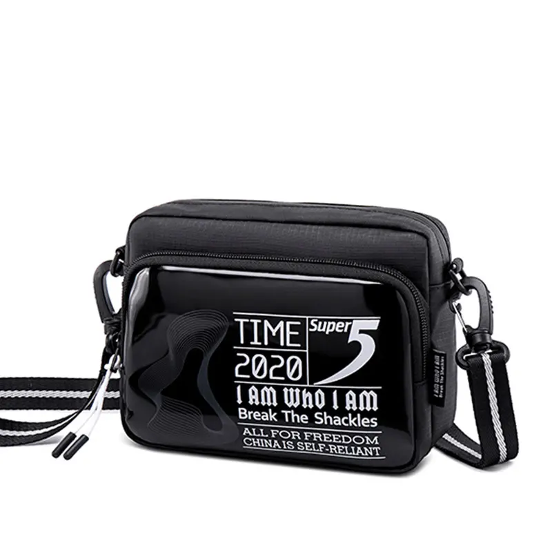 

Hip Top Style Man Crossbody Bag Small Bags Outdoor Sport Shoulder Messenger Bags Mobile Phone Pouch Male Mini Handbag Waterproof