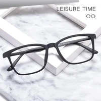 yimatuili mens ultra light pure titanium comfortable glasses frame large square tr90 optical prescription glasses frame y8808