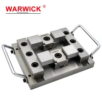 high efficiency universal flexible line up vise for cnc