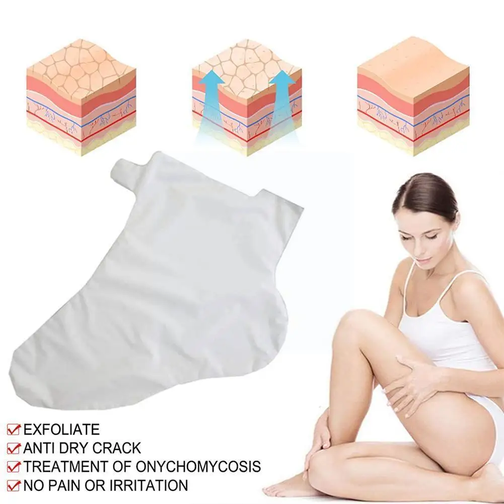 

1PC Ginger Foot Mask Moisturizes Dry And Cracked Foot Skin Exfoliating Sterilizing Care Mask Exfoliating Foot And Skin Foot I8W4