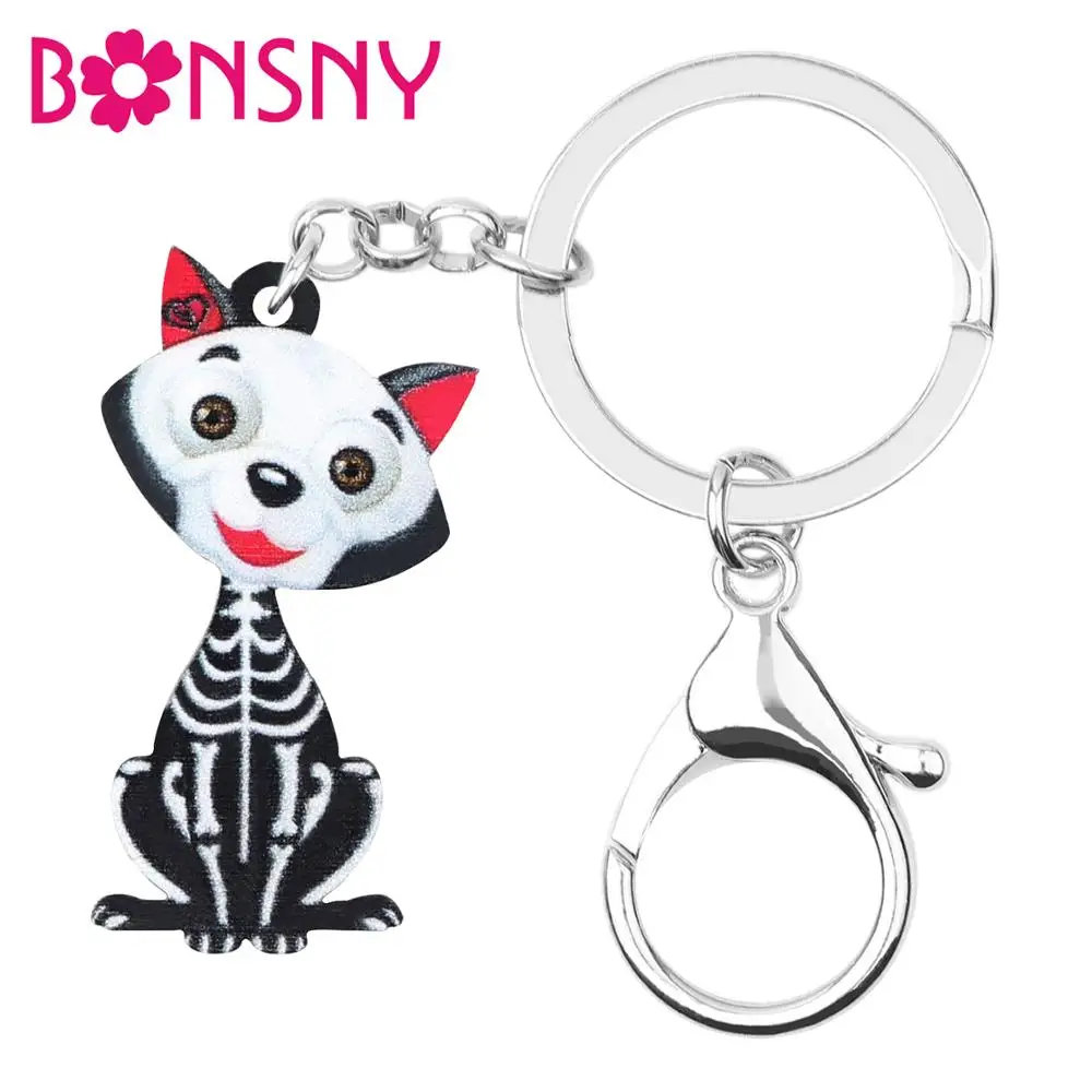 Акриловая искусственная кошка Bonsny кошелек для автомобиля аксессуары подарка