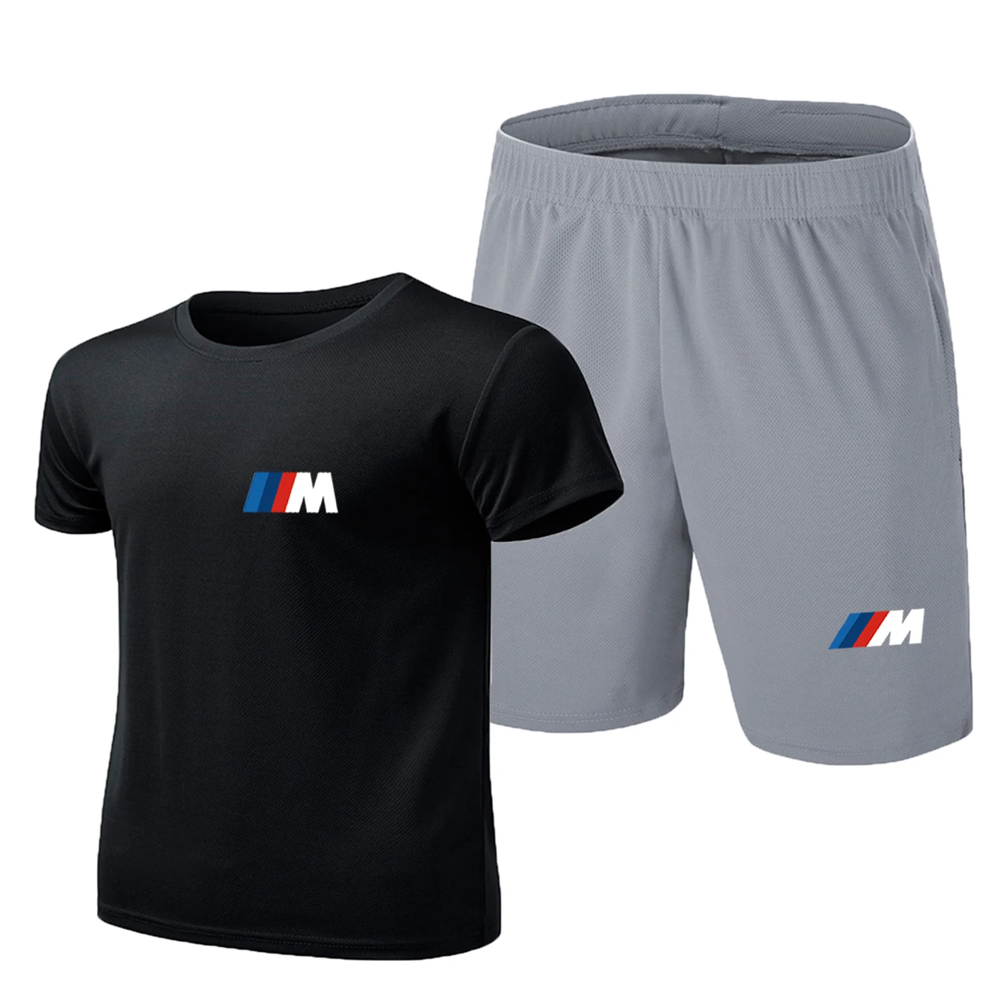 

2021 new BMW M football shirt men's casual wear suit spring slim fashion suit + pants 2-piece gym running suit