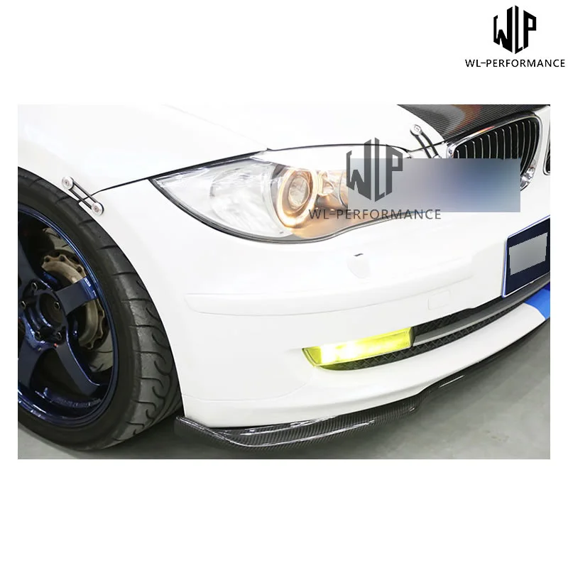 E87 высококачественный Frp/углеродное волокно передняя губа сплиттер