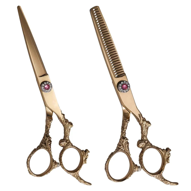 

6 дюймов, оптовая продажа, японские профессиональные ножницы из нержавеющей стали для стрижки волос, филировочные ножницы от производителя