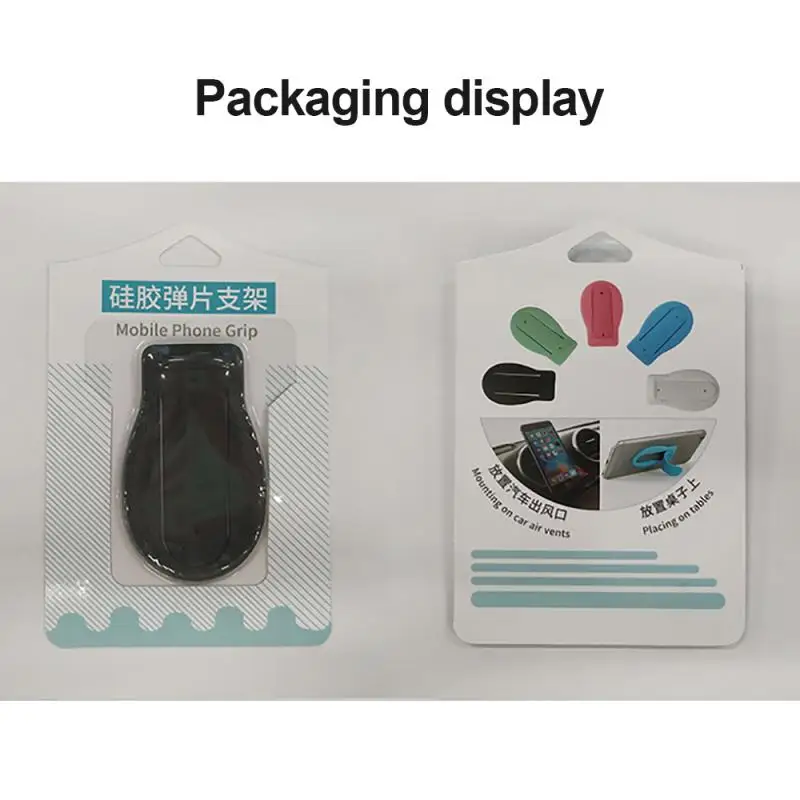 

Finger Holder For Phone Stand Ultra-thin Silicone Elastic Bracket Portable Phone Grip Holder For Iphone Samsung Huawei Xiaomi