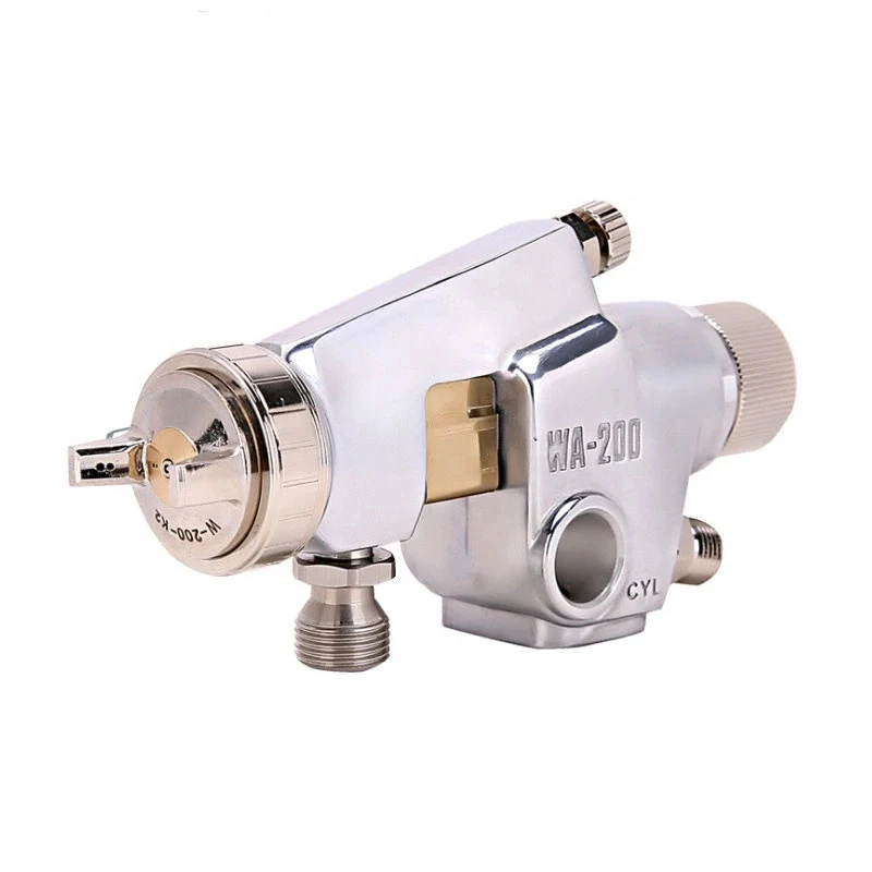 Pressure Feed 2.0mm Nozzle Automatic Spray Gun Auto Use Water Paint Sprayer WA200 High Atomization | Инструменты