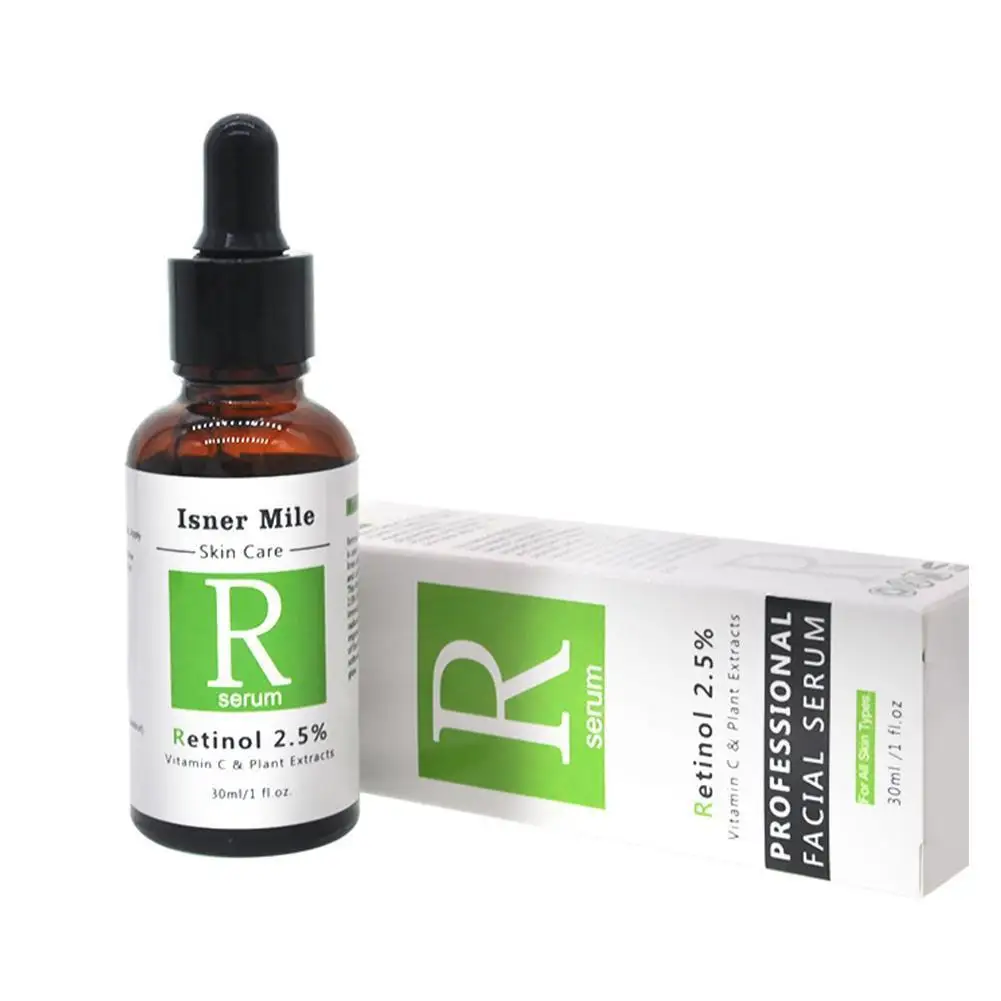 

30ml Retinol 2.5% Vitamin A Anti Serum Collagen Dark Skin Anti-aging Essence Remove Care Whitening Solution P1M9