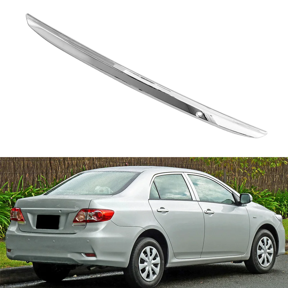 

Хромированный АБС-пластик, автомобильный Стайлинг, крышка багажника, подъемная крышка, отделка, молдинг для Toyota Corolla 2009 2010 2011