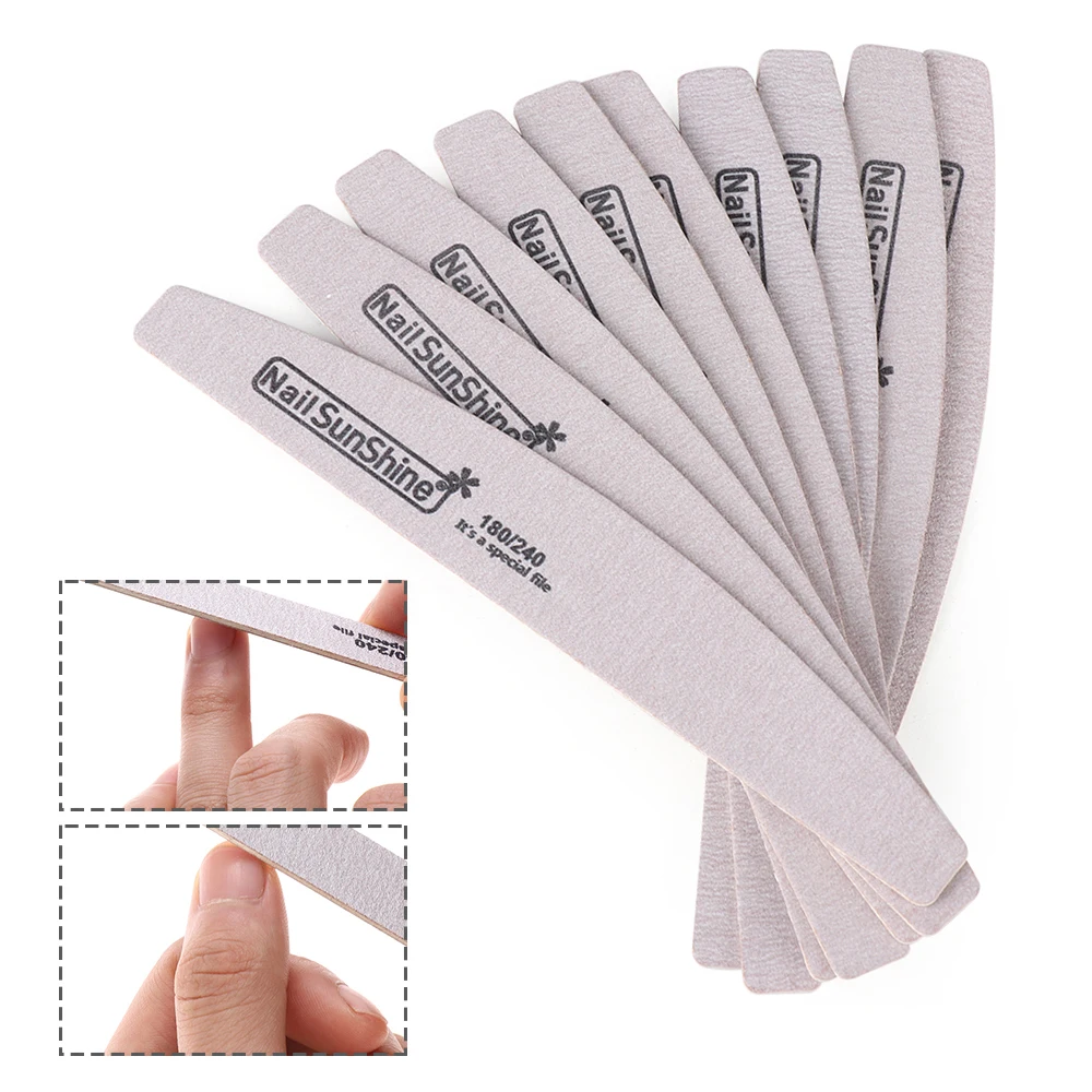 Деревянные пилки для ногтей 1 шт. полировки маникюрный буфер профессиональный